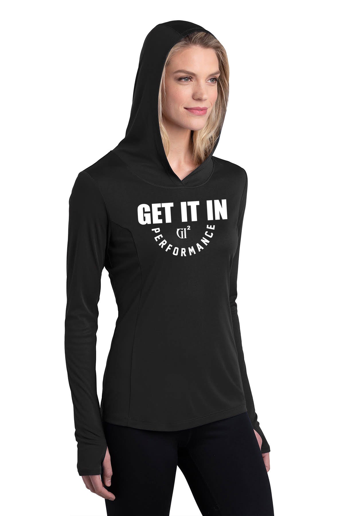 ladies Performance pullover hoodie