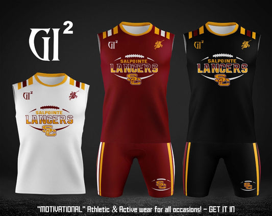Salpointe 7v7 Uniform  Package (3 Tops And, 2 shorts)