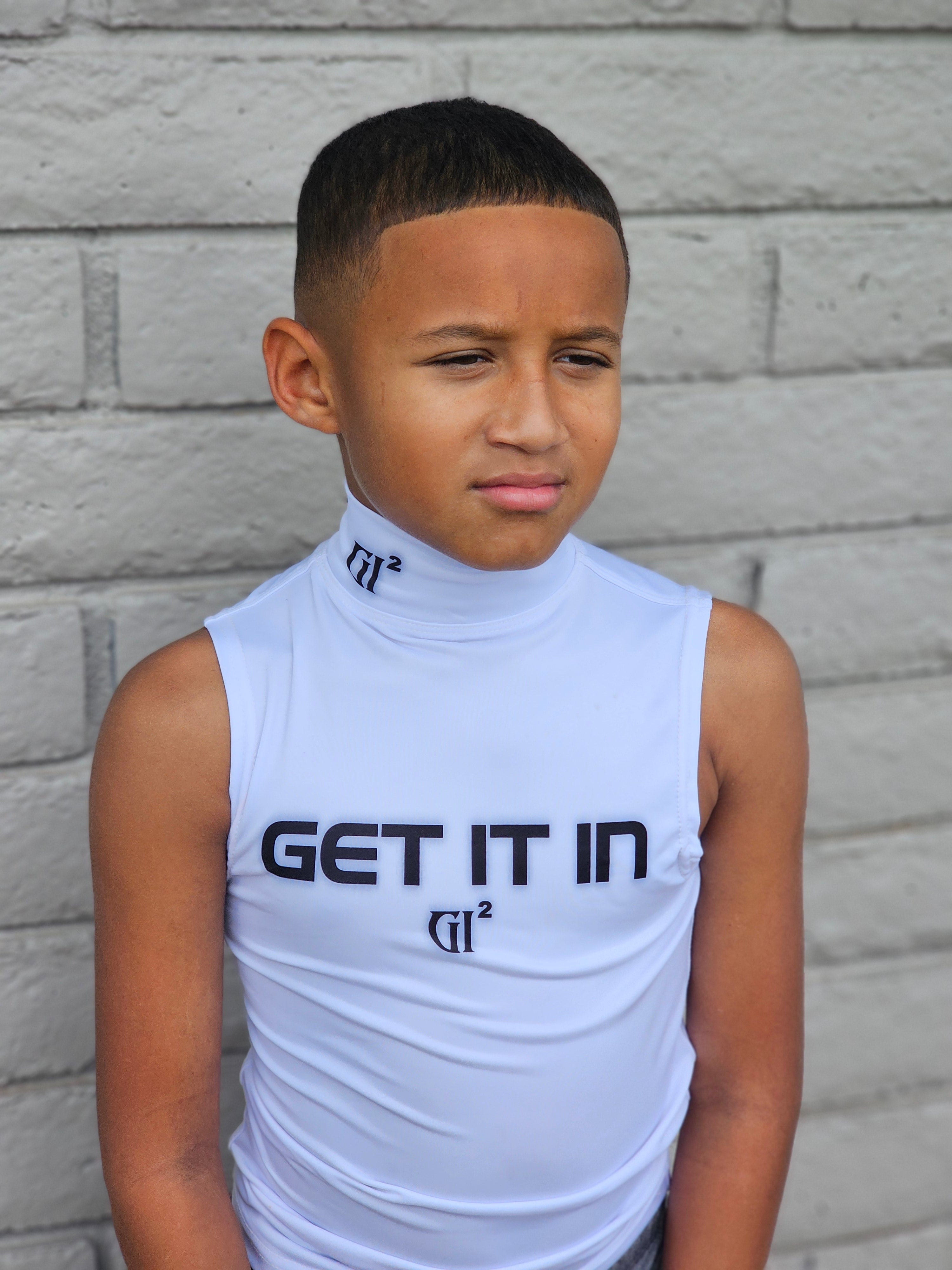 GET IT IN® “Ground Zero” Sleeveless Turtleneck Compression