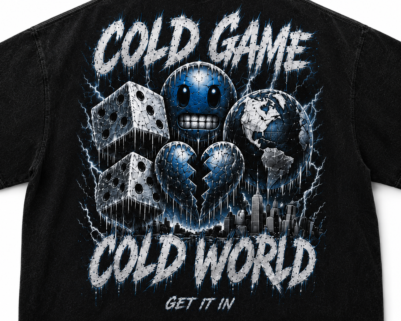 CGxCW “COLD GAME • COLD WORLD” BOXY TEE