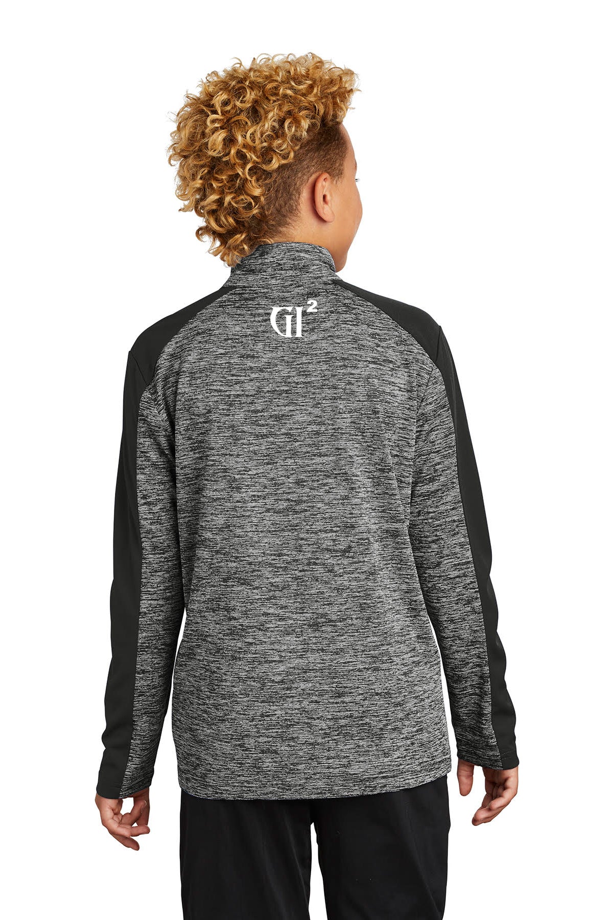 Youth 1/4 zip Heather Pullover - GET IT IN Apparel