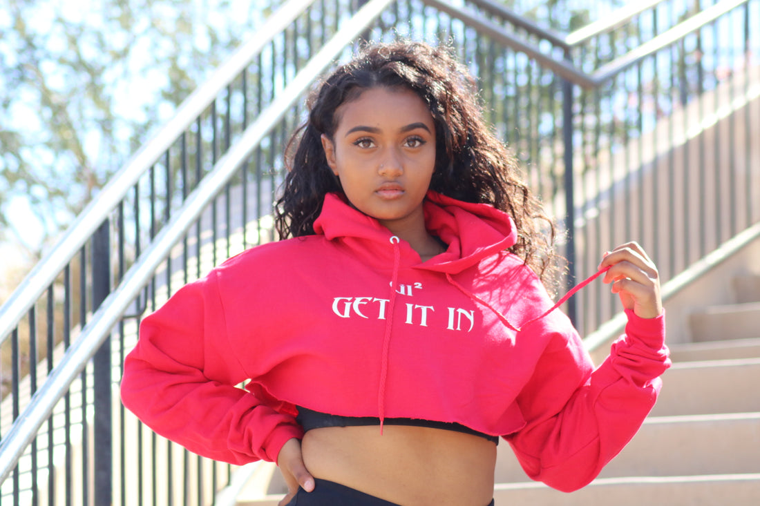 Crop classic Hoodie - GET IT IN Apparel